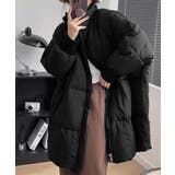 スタンドカラー中綿ダウンコート ゆったり | SUNSHINE CLOSET | 詳細画像11 