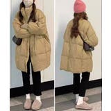 スタンドカラー中綿ダウンコート ゆったり | SUNSHINE CLOSET | 詳細画像15 