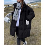 スタンドカラー中綿ダウンコート ゆったり | SUNSHINE CLOSET | 詳細画像17 