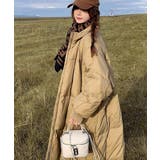 スタンドカラー中綿ダウンコート ゆったり | SUNSHINE CLOSET | 詳細画像21 