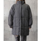 スタンドカラー中綿ダウンコート ゆったり | SUNSHINE CLOSET | 詳細画像24 