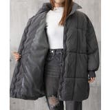 スタンドカラー中綿ダウンコート ゆったり | SUNSHINE CLOSET | 詳細画像28 