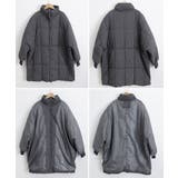 スタンドカラー中綿ダウンコート ゆったり | SUNSHINE CLOSET | 詳細画像31 