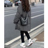 スタンドカラー中綿ダウンコート ゆったり | SUNSHINE CLOSET | 詳細画像6 