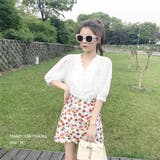 レースブラウス Vネック シースル | ANGELCLOSET | 詳細画像8
