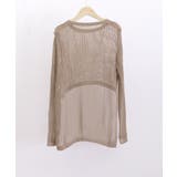 メッシュ編み サマーニット クルーネック | SUNSHINE CLOSET | 詳細画像14 