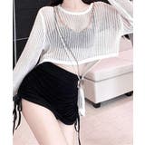 メッシュ編み サマーニット クルーネック | SUNSHINE CLOSET | 詳細画像6 