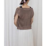透かし編みトップス サマーニット 重ね着 | SUNSHINE CLOSET | 詳細画像9