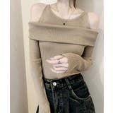 ニットトップス オフショルダー セーター | SUNSHINE CLOSET | 詳細画像9