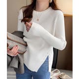 リブニットトップス 長袖リブカットソー | SUNSHINE CLOSET | 詳細画像3 