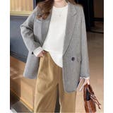 リブニットトップス 長袖リブカットソー | SUNSHINE CLOSET | 詳細画像4 