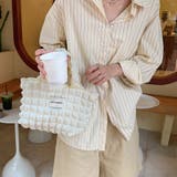アイボリー | ミニトートバッグ ポップコーン軽量バッグ | SUNSHINE CLOSET
