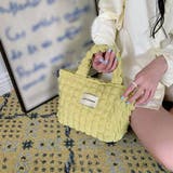 イエローグリーン | ミニトートバッグ ポップコーン軽量バッグ | SUNSHINE CLOSET