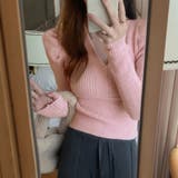 タイトニット Vネック レディース 韓国 | SUNSHINE CLOSET | 詳細画像13