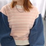 レイヤード風ニットトップスレディース韓国 | SUNSHINE CLOSET | 詳細画像10 