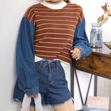 レイヤード風ニットトップスレディース韓国 | SUNSHINE CLOSET | 詳細画像14 