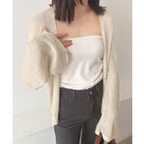 トップス 前開き カーディガン 薄手 夏 | ANGELCLOSET | 詳細画像12