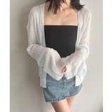 トップス 前開き カーディガン 薄手 夏 | ANGELCLOSET | 詳細画像18