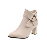 チャンキーヒール ブーティー 太ヒール | SUNSHINE CLOSET | 詳細画像8 