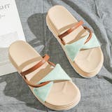 アイスミント | フラットサンダル レディース 厚底 | SUNSHINE CLOSET