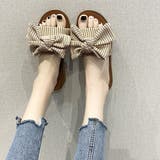 リボンサンダル レディース ぺたんこ | SUNSHINE CLOSET | 詳細画像8 