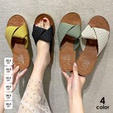 ぺたんこサンダル レディース フラット | SUNSHINE CLOSET | 詳細画像1 