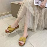 ぺたんこサンダル レディース フラット | SUNSHINE CLOSET | 詳細画像12 