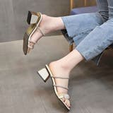 サンダル チャンキーヒール レディース | SUNSHINE CLOSET | 詳細画像6 