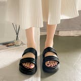 厚底サンダルレディースクロスサンダル | SUNSHINE CLOSET | 詳細画像4