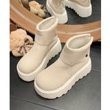 厚底ショートブーツ 秋冬シューズ美脚脚長 | SUNSHINE CLOSET | 詳細画像19
