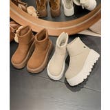 厚底ショートブーツ 秋冬シューズ美脚脚長 | SUNSHINE CLOSET | 詳細画像21