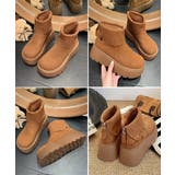 厚底ショートブーツ 秋冬シューズ美脚脚長 | SUNSHINE CLOSET | 詳細画像22