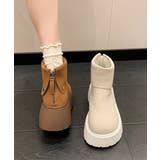 厚底ショートブーツ 秋冬シューズ美脚脚長 | SUNSHINE CLOSET | 詳細画像4