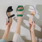 クリアヒールサンダル ミュールレディース | SUNSHINE CLOSET | 詳細画像14 