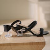 クリアヒールサンダル ミュールレディース | SUNSHINE CLOSET | 詳細画像15 