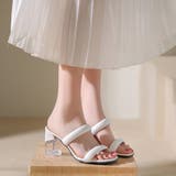 クリアヒールサンダル ミュールレディース | SUNSHINE CLOSET | 詳細画像6 