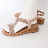 ウエッジサンダル レディース夏靴キラキラ | SUNSHINE CLOSET | 詳細画像18 