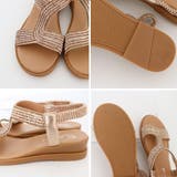 ウエッジサンダル レディース夏靴キラキラ | SUNSHINE CLOSET | 詳細画像3 