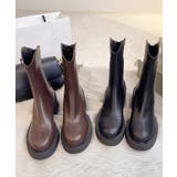ショートブーツ レディース 厚底靴 美脚 | SUNSHINE CLOSET | 詳細画像11