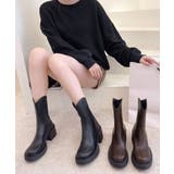 ショートブーツ レディース 厚底靴 美脚 | SUNSHINE CLOSET | 詳細画像2