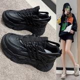 ダッドスニーカー 厚底 レディース 韓国 | SUNSHINE CLOSET | 詳細画像4 