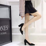 チャンキーヒール パンプス スウェード調 | SUNSHINE CLOSET | 詳細画像10 