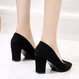 チャンキーヒール パンプス スウェード調 | SUNSHINE CLOSET | 詳細画像11 