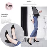 チャンキーヒール パンプス スウェード調 | SUNSHINE CLOSET | 詳細画像12 