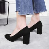 チャンキーヒール パンプス スウェード調 | SUNSHINE CLOSET | 詳細画像14 