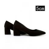 チャンキーヒール パンプス スウェード調 | SUNSHINE CLOSET | 詳細画像15 