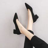 チャンキーヒール パンプス スウェード調 | SUNSHINE CLOSET | 詳細画像7 