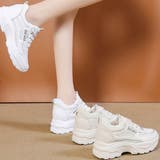 厚底ダッドスニーカーレディース メッシュ | SUNSHINE CLOSET | 詳細画像8 