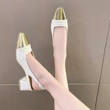 バックストラップ パンプス スクエアトゥ | SUNSHINE CLOSET | 詳細画像9 