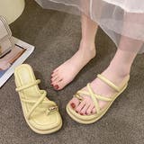 厚底 親指トングサンダル レディース美脚 | SUNSHINE CLOSET | 詳細画像16 